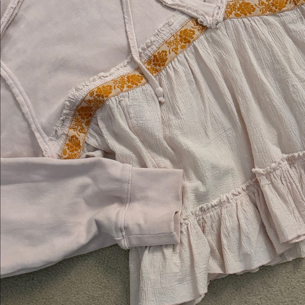 Pink Ruffled Women's Top - Picture 6 of 9